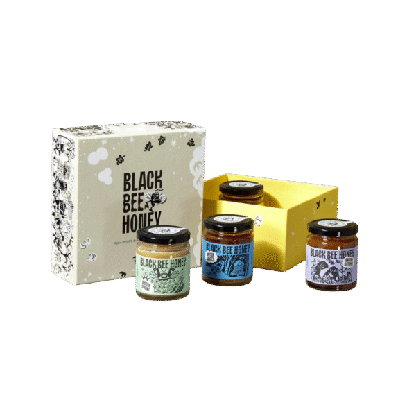 The 4 Large Honey Jar Gift Box (4 x 227G)