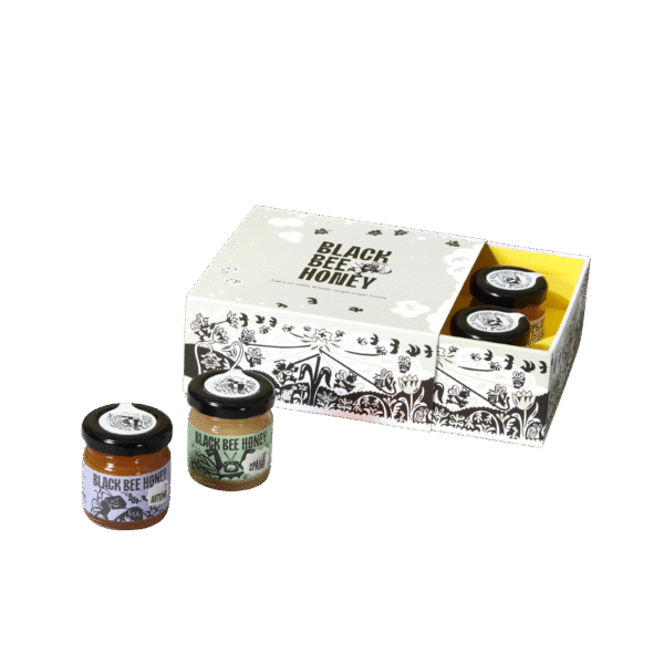 The 4 Mini Honey Jar Gift Box (4 x 42g)